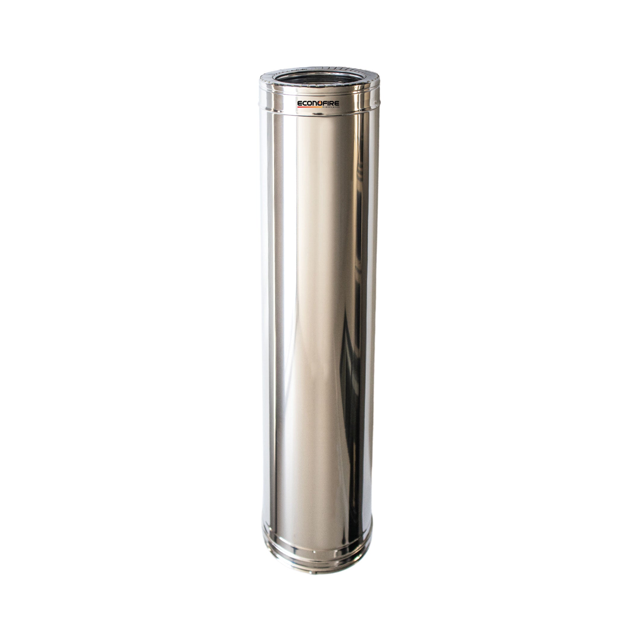Image of a ECONOFIRE 150MM Double Skin Flue Pipe 1M 1