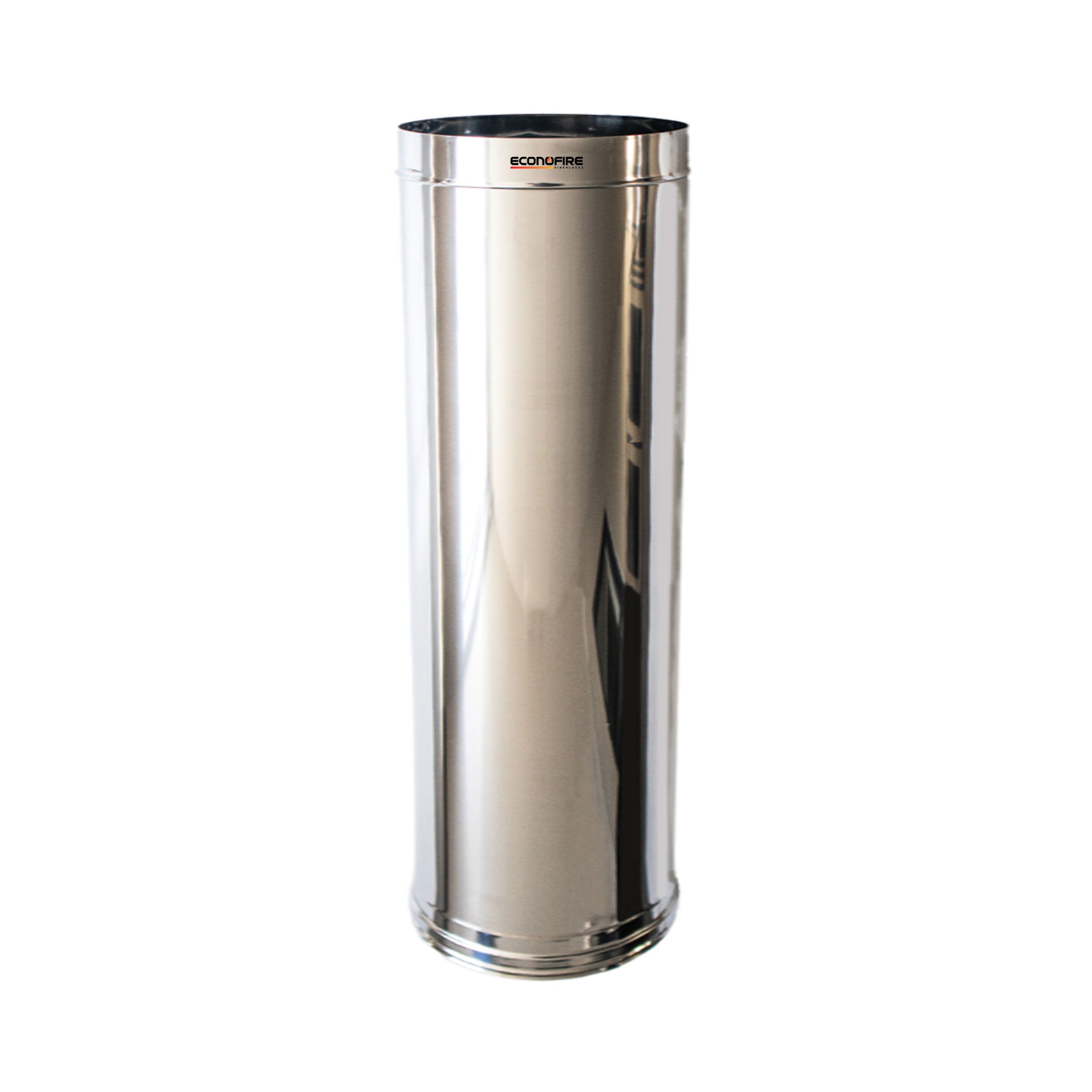 Image of a ECONOFIRE 150MM Single Skin Flue Pipe 0.5M 1