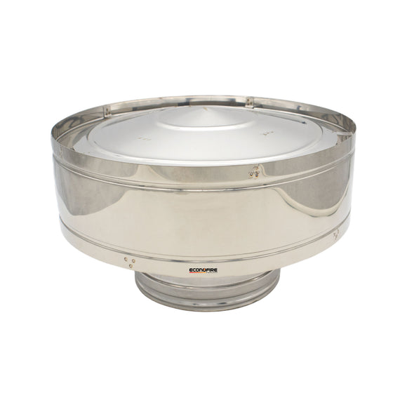 Image of a ECONOFIRE 130MM Double Skin Drum-Hat Cowl 1