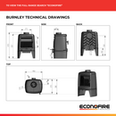 Image of a ECONOFIRE Burnley Closed Combustion Fireplace 2