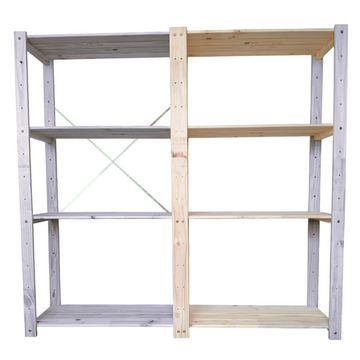 CTS Solid Wood Storage Shelving Add On Kit Width 940mm / Depth 440mm / Height 1744mm