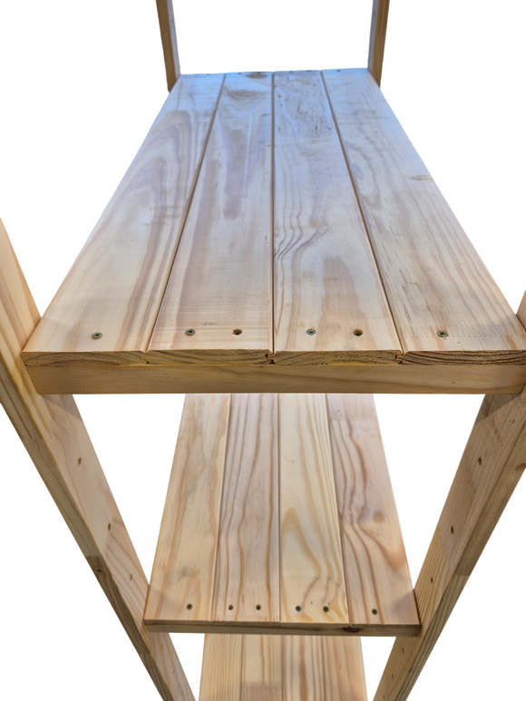 CTS Solid Wood Storage Shelving Starter Kit Width 940mm / Depth 440mm / Height 1744mm