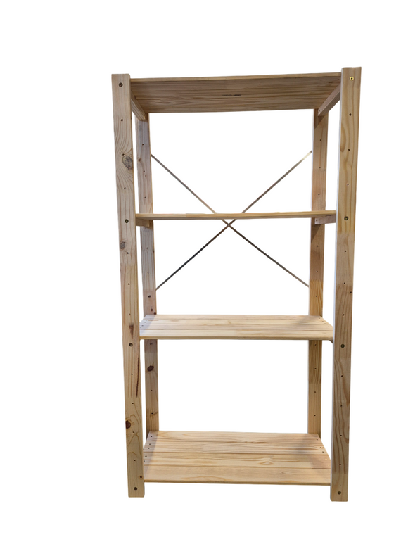 CTS Solid Wood Storage Shelving Starter Kit Width 940mm / Depth 440mm / Height 1744mm