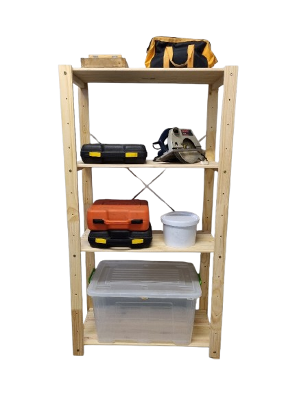 CTS Solid Wood Storage Shelving Starter Kit Width 940mm / Depth 440mm / Height 1744mm