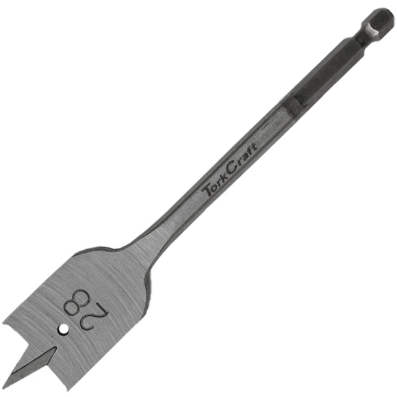 Image of a Tork Craft Spade Bit 28mm 150mm