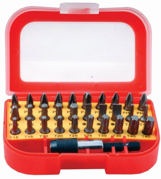 Image of a Tork Craft Screwdriver Bit Set 31pcs In Blister