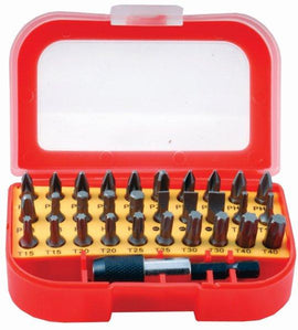 Image of a Tork Craft Screwdriver Bit Set 31pcs In Blister