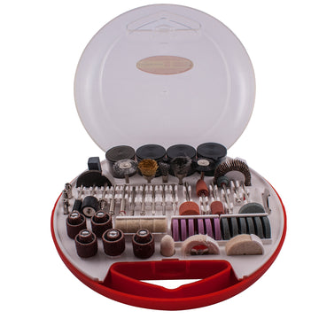 Image of a Tork Craft Mini Rotary Tool Accessory Kit 180pcs