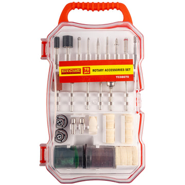 Image of a Tork Craft Mini Rotary Accessory Set 70pc