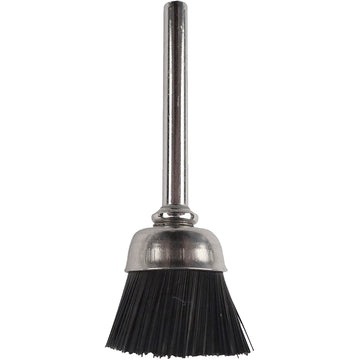 Image of a Tork Craft Mini Nylon Bristle Brush 12.7mm Cup 3.2mm Shank