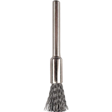 Image of a Tork Craft Mini Carbon Steel Brush 5.0mm End 3.2mm Shank