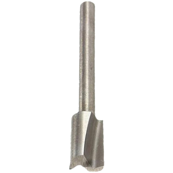 Image of a Tork Craft Mini Router Bit 6.4mm Straight 3.2mm Shank