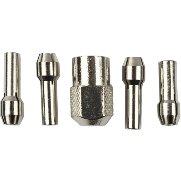 Image of a Tork Craft Mini Quick Change Collet Kit 0.8/1.6/2.4/3.2mm