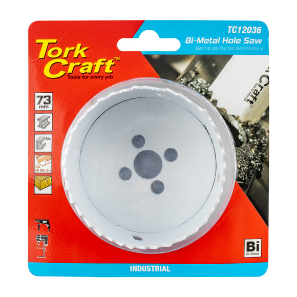 Image of a Tork Craft Hole Saw Bi-metal 73mm