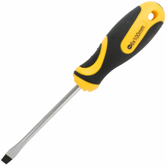 Image of a Tork Craft Screwdriver Slotted 6 X 100mm