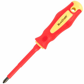 Image of a Tork Craft Screwdriver Insulated Philips no.2 X 100mm VDE