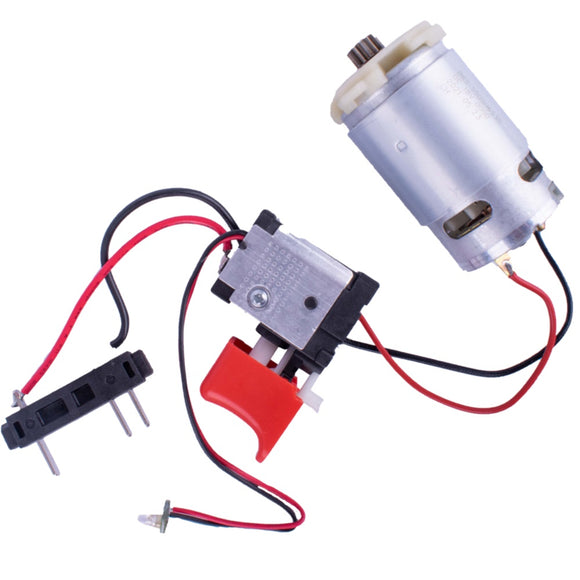 Image of a Tork Craft Drill Driver 20v Replacement Motor / Gear / Cover / Trigger (35-37/40-44) Service Kit