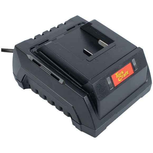 Image of a Tork Craft Battery Charger Std. 2.3a 2 4 & 6Ah 20v Li-ion Bat