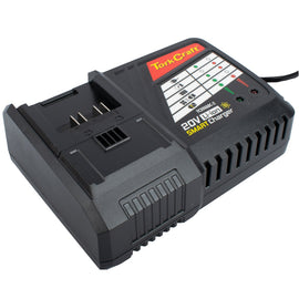 Image of a Tork Craft Battery Charger Smart 2.3a-5a 2 4 & 6a 20v Li-ion Batttery