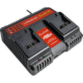 Image of a Tork Craft Battery Charger 20v 4.5a Dual Port 220v