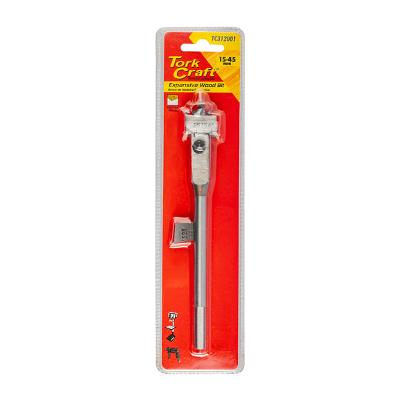 Image of a Tork Craft Expansive Bit 15-45mm For Wood