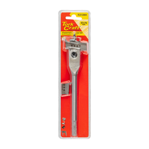 Image of a Tork Craft Expansive Bit 22-76mm For Wood