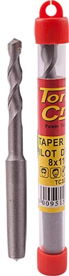 Image of a Tork Craft Pilot Drill Bit Tapered Shank For TCT Core Bits Long