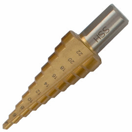 Image of a Tork Craft Step Drill Bit HSS 4-22mmx2mm
