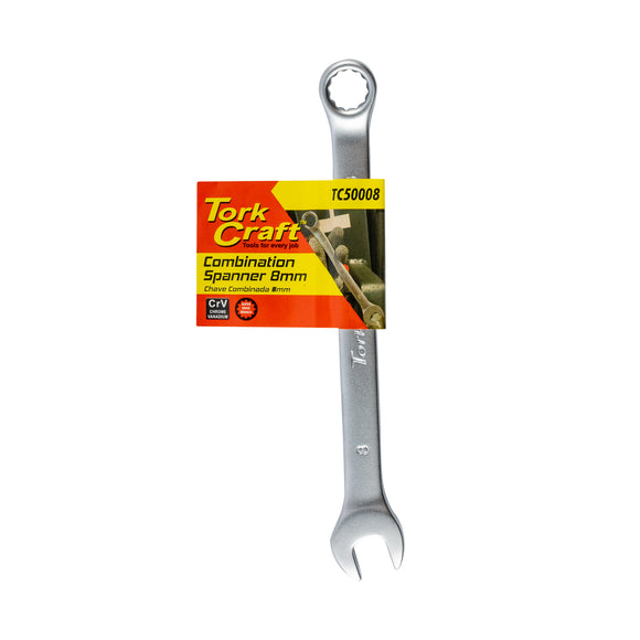 Image of a Tork Craft Combination Spanner 8mm