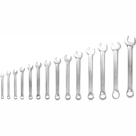 Image of a Tork Craft 14pc Combination Spanner Set 8-24mm
