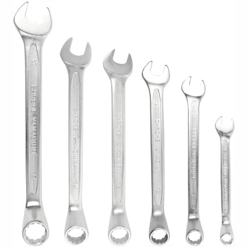 Image of a Tork Craft 6pc Combination Spanner Deep Offset Set 8-10-12-13-14-17mm