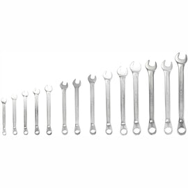 Image of a Tork Craft 14pc Combination Spanner Deep Offset Set 8-24mm
