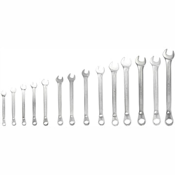 Image of a Tork Craft 14pc Combination Spanner Deep Offset Set 8-24mm