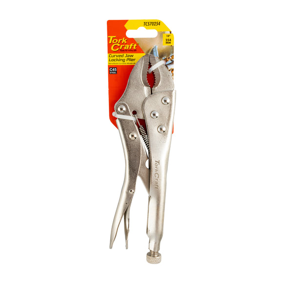 Image of a Tork Craft Plier Locking Curved Jaw 254mm
