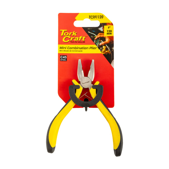 Image of a Tork Craft Plier Mini Combination 120mm Micro