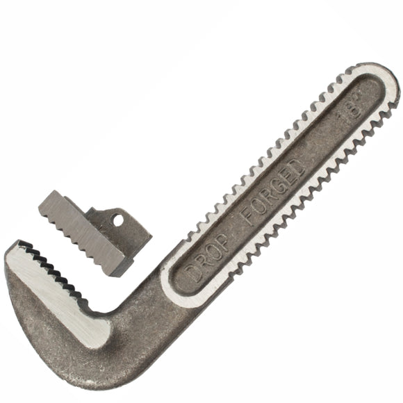 Image of a Tork Craft Replacement Jaw Set Pipe Wrench Heavy Duty 450mm