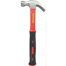 Image of a Tork Craft Hammer Claw 450g (16oz) Fibreglass Handle 295mm & Full  POL Head