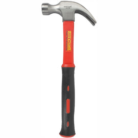 Image of a Tork Craft Hammer Claw 570g (20oz) Fibreglass Handle 295mm & Full  POL Head
