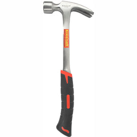 Image of a Tork Craft Hammer Claw 570g (20oz) All Steel With Ergonomic Grip & Full  POL Head