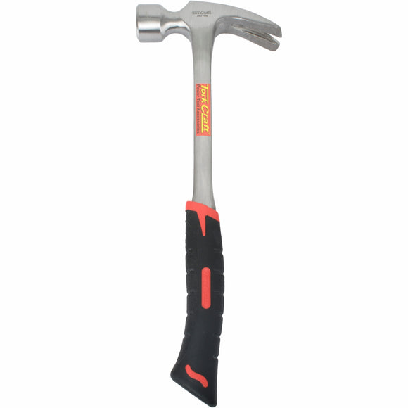 Image of a Tork Craft Hammer Claw 700g (24oz) All Steel With Ergonomic Grip & Full  POL Head