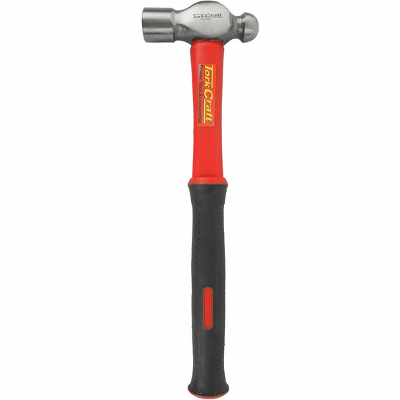 Image of a Tork Craft Hammer Ball Pein 450g (16oz) Fibreglass Handle 310mm & Full  POL Head
