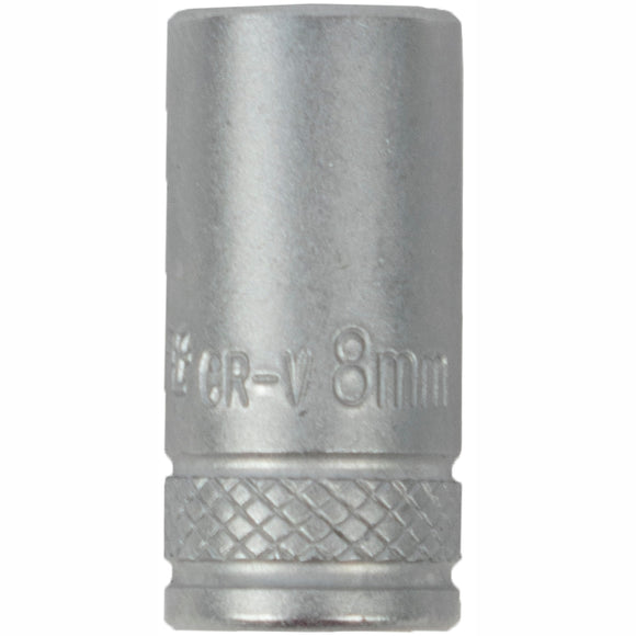 Image of a Tork Craft Socket 8mm 1/4' Drive CRV 12 Point
