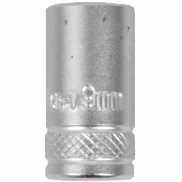 Image of a Tork Craft Socket 9mm 1/4' Drive CRV 12 Point