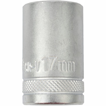 Image of a Tork Craft Socket 17mm X 23.8mm 1/2' Drive CRV 12 Point