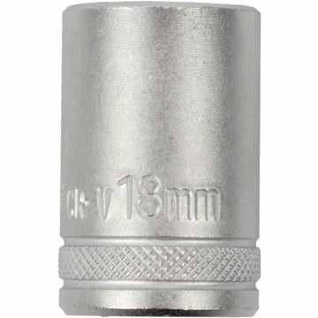 Image of a Tork Craft Socket 18mm X 24.8mm 1/2' Drive CRV 12 Point