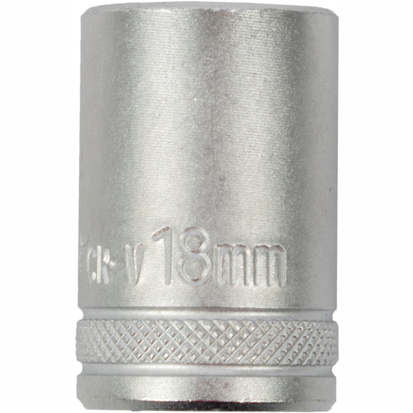 Image of a Tork Craft Socket 18mm X 24.8mm 1/2' Drive CRV 12 Point
