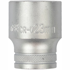 Image of a Tork Craft Socket 23mm X 31.8mm 1/2' Drive CRV 12 Point