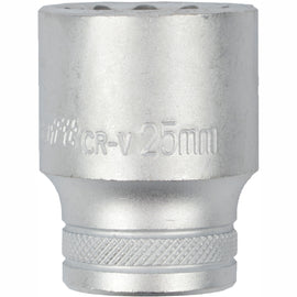 Image of a Tork Craft Socket 25mm X 33.8mm 1/2' Drive CRV 12 Point