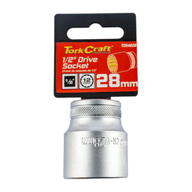 Image of a Tork Craft Socket 28mm X 41.8mm 1/2' Drive CRV 12 Point