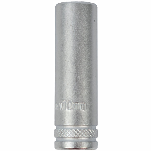 Image of a Tork Craft Socket 10mm 1/4' Dr Deep Socket CRV 12 Point